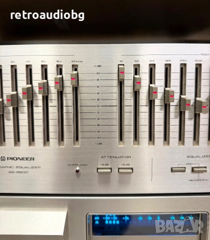 🔈ТОП еквалайзер PIONEER SG-9800🔈, снимка 3 - Ресийвъри, усилватели, смесителни пултове - 54627761
