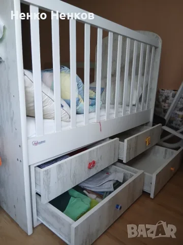 Детска кошара с матрак и обиколници