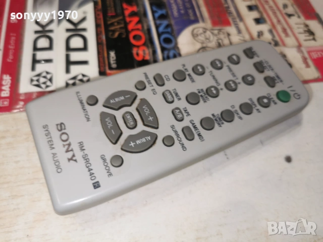 SONY RM-SRG440 AUDIO REMOTE-ВНОС SWISS 2705261905М, снимка 2 - Ресийвъри, усилватели, смесителни пултове - 54691613