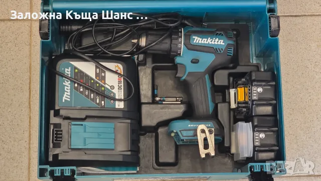 Акумулаторен винтоверт Makita DDF485RFJ – 18 V, 50 Nm, снимка 2 - Винтоверти - 55646583