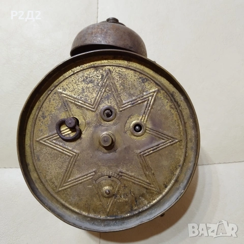 стар будилник Юнгханс, снимка 3 - Антикварни и старинни предмети - 54016304