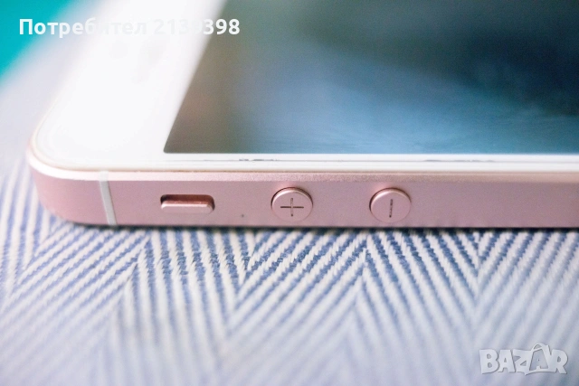 iPhone SE 16GB Rose Gold (2016) - 100% Батерия, Работещ Touch ID, снимка 3 - Apple iPhone - 55067971