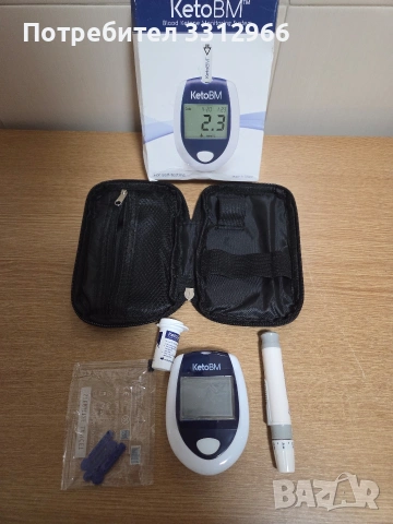 Комплект за измерване на кетони в кръвта KetoBM, снимка 2 - Друга електроника - 53989491