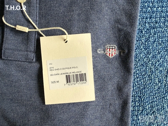 Gant Polo Shirt ОРИГИНАЛНИ мъжки поло тениски - М/L/XL, снимка 11 - Тениски - 54981801
