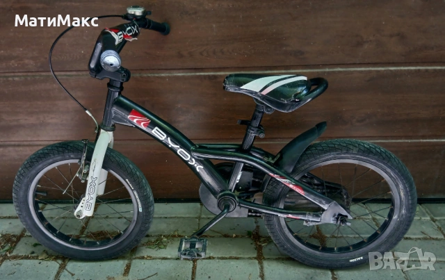 Детско колело BYOX 16 " + колелца, снимка 2 - Велосипеди - 54574630
