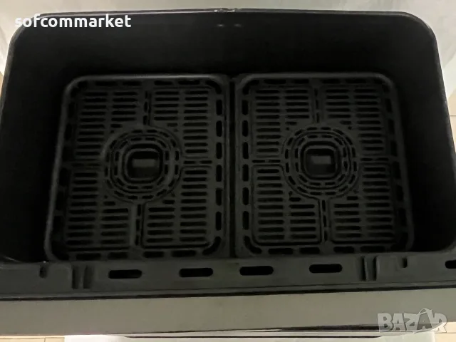 Смарт Еър фрайър Cosori Dual Blaze TwinFry 10L (TF101) – Много добро състояние, с Гаранция!, снимка 9 - Фритюрници - 55324762