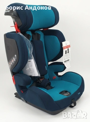 НОВО детско столче RECARO Tian SEATFIX Xenon Blue, снимка 7 - Столчета за кола и колело - 48373927