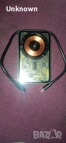Transparent Magnetic Wireless Power Bank (10,000mAh)