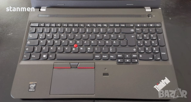 Продавам лаптоп Lenovo ThinkPad E550/IPSматFullHD15.6сKам/4x2.2ghzТhr/SSD256gb/8gb/НоваБат/DVDrw/Про, снимка 7 - Лаптопи за работа - 54202074
