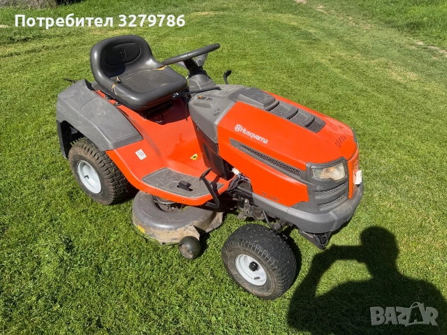 Тракторна косачка Husqvarna TC138, снимка 2 - Градинска техника - 55066477