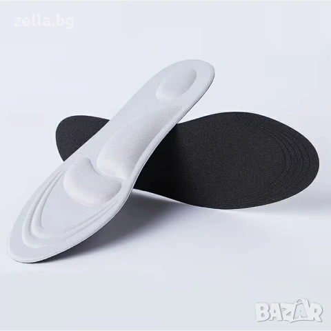 Ортопедични стелки с мемори пяна Memory Insoles – за комфорт при умора, спорт и ежедневно 10180, снимка 2 - Поли - 54659987