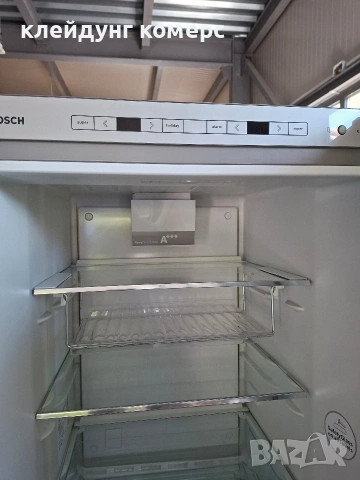 Хладилник с фризер BOSCH NO FROST ИНОКС вис.185см. А+++, снимка 5 - Хладилници - 54900279