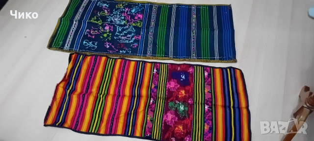 2бр.прекрасни ръчно тъкани престилки, снимка 3 - Антикварни и старинни предмети - 54342604