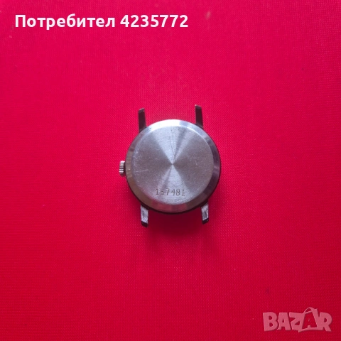 Руски механичен винтидж часовник Победа. , снимка 2 - Мъжки - 54252262