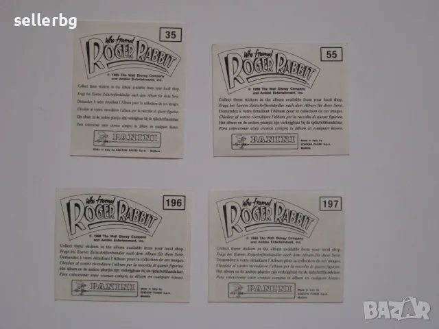 Картинки стикери Панини Panini от 80-те години, снимка 11 - Колекции - 55689131