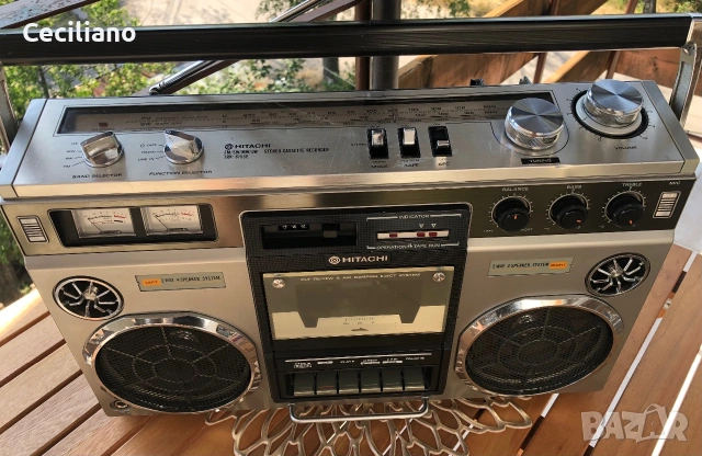 Радиокасетофон HITACHI TRK-8155E, снимка 6 - Радиокасетофони, транзистори - 54997712