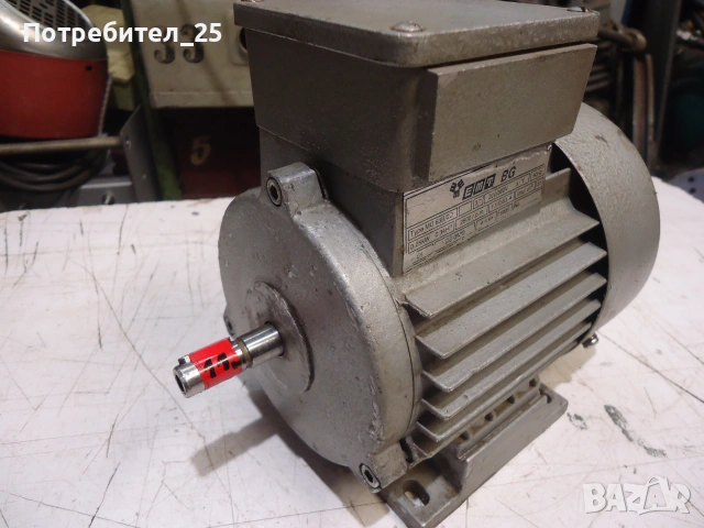 Трифазен ел. мотор 0,25 KW - 2800 об/мин., снимка 4 - Електродвигатели - 55054504