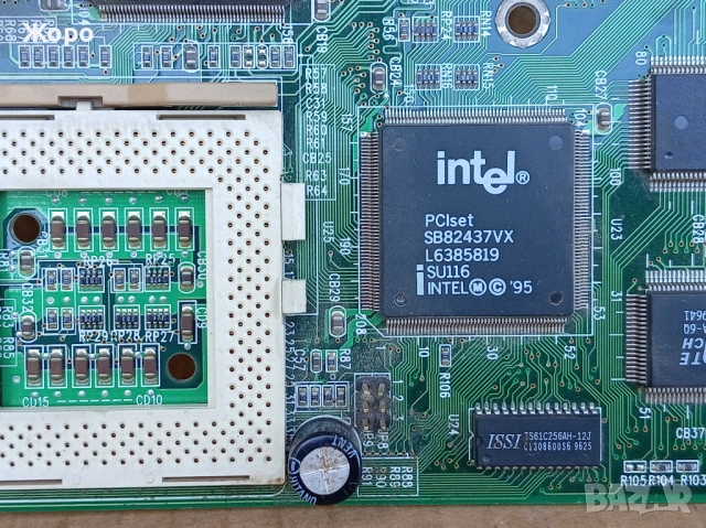 INTEL 286 AMD 1982 година старинна платка RAM дъно, снимка 8 - Други - 54509747