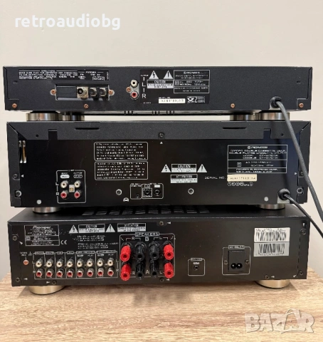 🔊Ретро аудио система сет PIONEER - усилвател, двукасетъчен дек и тунер🔊, снимка 4 - Аудиосистеми - 54808917