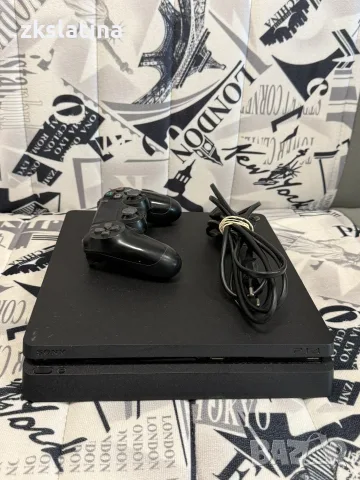 *** Перфектен *** Playstation 4 slim, снимка 2 - PlayStation конзоли - 55648971