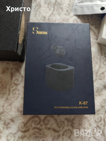слухов апарат STAETAS Rechargeable Sound Amplifier K-87, снимка 5 - Друга електроника - 54930968