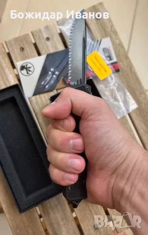 Продавам нож OTF Microtech Scarab 2, снимка 4 - Ножове - 55672225