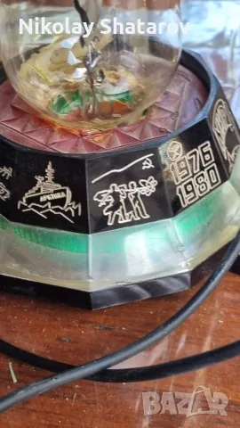 стари настолни руски лампи , снимка 4 - Настолни лампи - 55379015