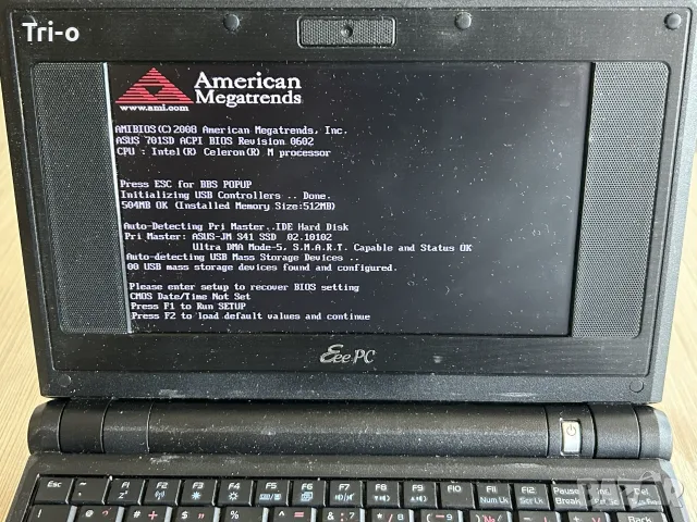 Netbook Asus Eee PC 701SD, снимка 3 - Части за лаптопи - 55681508