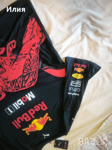 Red Bull Racing F1 Formula One Racing Team Aston Martin, Puma оригинална тениска XXXL, снимка 6 - Тениски - 54479614