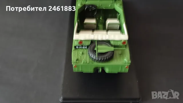 1/24 Hachette ГАЗ-46 автомобил-амфибия. Нов, снимка 4 - Колекции - 55643459