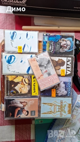 Колекция Madonna Видео и Аудио Касети и книги., снимка 7 - Аудио касети - 40327040