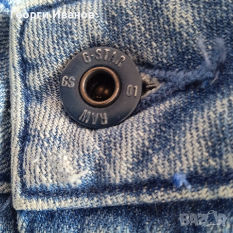 %!!!SALE!!!% КАТО НОВИ G-STAR RAW 100% ОРИГИНАЛНИ Slim Fit Jeans гъзарски дънки Джи Стар, снимка 9 - Дънки - 54238099
