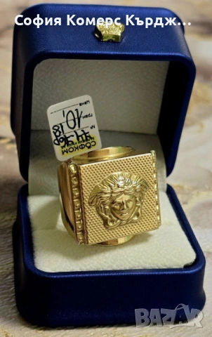 ⚠️ПРОМОЦИЯ!!!⚠️ 💍 ЗЛАТЕН ПРЪСТЕН #Versace ⚖️ 10.18гр./14 карата 🤚 74-76 размер 💵 ЦЕНА В ЕВРО: 886