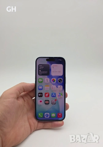 iPhone 17 256 GB Blue |  Гаранция | Като нов, снимка 2 - Apple iPhone - 55126160