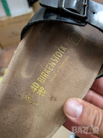 чехли BIRKENSTOCK 'Madrid' номер 40 , снимка 5 - Чехли - 55139257