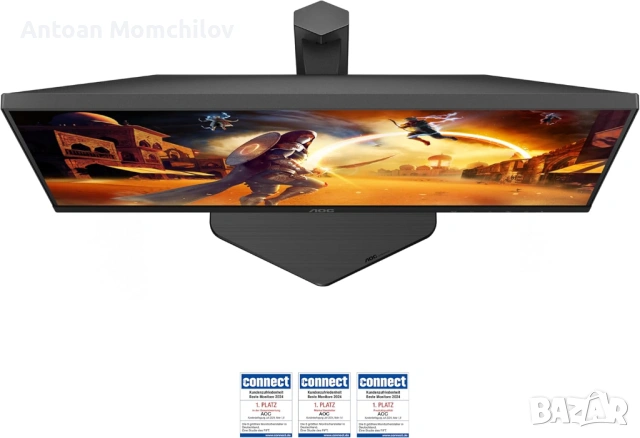 Гейминг монитор AOC U27G4R 27 4K 160Hz IPS FullHD 1080P 320Hz, снимка 6 - Монитори - 54869906