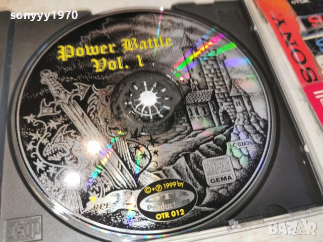 POWER BATTLE 1 CD-ВНОС GERMANY 0304261745H2E6R, снимка 4 - CD дискове - 54081849