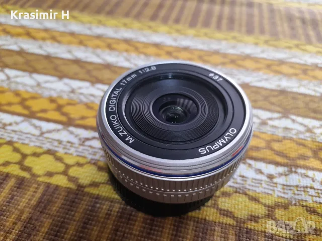 Olympus M.Zuiko Digital 17мм 1:2,8 м4/3, снимка 3 - Обективи и филтри - 55301896