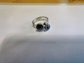 Сребърен пръстен от колекцията Express Yourself, син и лилав кристали Swarovski!, снимка 10