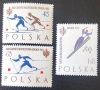 Полша, 1962 г., лот I - теми спорт, история, личности, архитектура, медицина, космос, изкуство и др., снимка 3