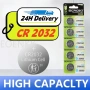 CR2032 3V Литиева батерия тип копче - 5 броя, снимка 2