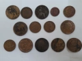 лот от 14 броя монети Великобритания., снимка 1