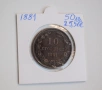 България 10 стотинки от 1881 година, снимка 3