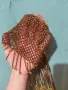 Шапка с мъниста и ресни, снимка 2