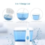 Преносим орален иригатор с 10 степени и 8 накрайника TUREWELL, снимка 6