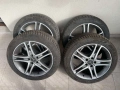 Оригинални джанти на мерцедес със зимни гуми 245/45R18, снимка 1