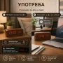 Постоянно светещ електронен часовник с дигитален термометър за стая, снимка 5