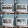 IKEA MYLLRA – бебешко креватче с матрак и пълен комплект аксесоари, снимка 6