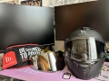 Каска MT Thunder 4 SV Matt Black M + 2 визьора + касова бележка, снимка 2