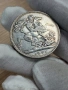 1 крона (Crown) 1891 г, Великобритания - сребърна монета, рядка , снимка 7